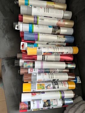 Assorted Craft Vinyl Rolls - Multicolor Pack